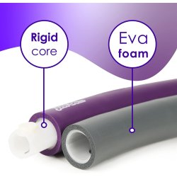 Just be Fitness Hulahopring Mellem 1,4 kg - Lilla