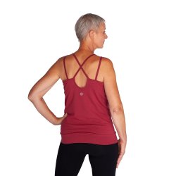 Yamadi Yoga Spaghetti Top - R�d