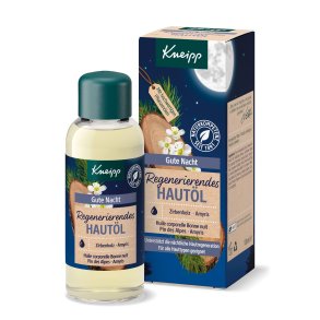 Kneipp Hudplejeolie Regenererende "Godnat" m. Stenfyr og Amyris - 100 ml.