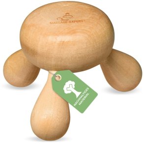 MASSAGE-EKSPERT Ergonomisk massageredskab i kirsebrtr 