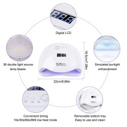 SUN Negletrrer med UV og LED