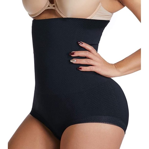 High Waist Body Shaper Wear - Sort