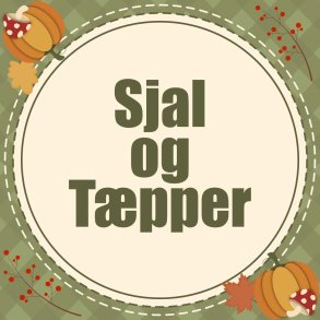 Sjal og tæpper