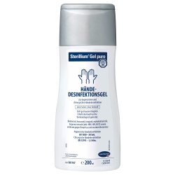 Sterillium Hnddesinfektionsmiddel - 200 ml. - TILBUD: MHT: 03/2022