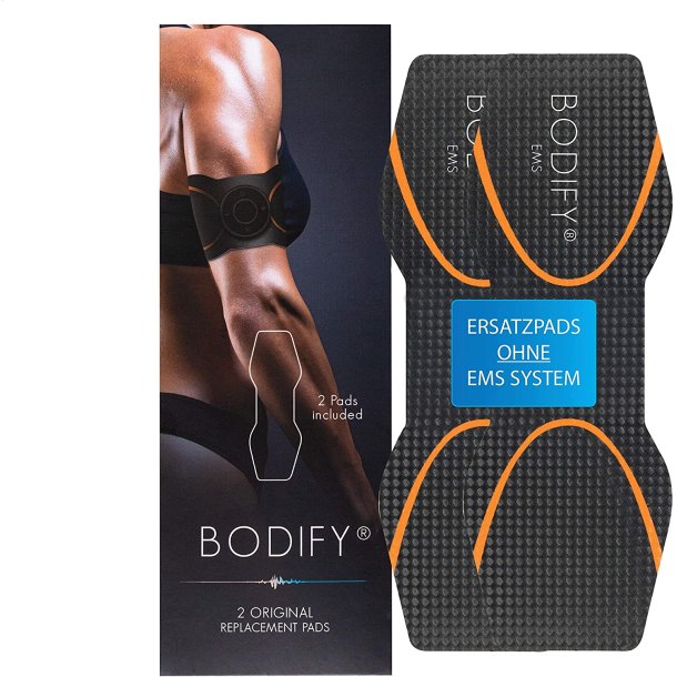 Bodify originale udskiftningspads til Arm- og Bentrner - St med 2 (uden controller)