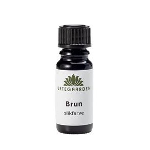 Urtegaarden Slikfarve, Brun - 10 ml.