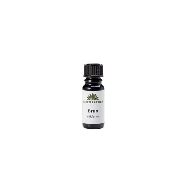 Urtegaarden Slikfarve, Brun - 10 ml.