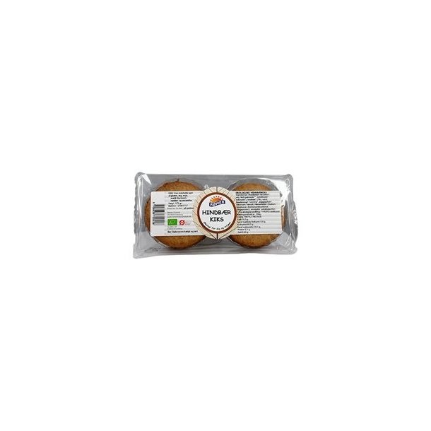 Rmer Kiks med hindbrfyld, kologisk - 175 g