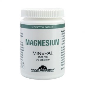 Natur-Drogeriet Magnesium 200 mg. - 90 tabletter