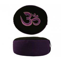 Meditationspude med OHM symbol