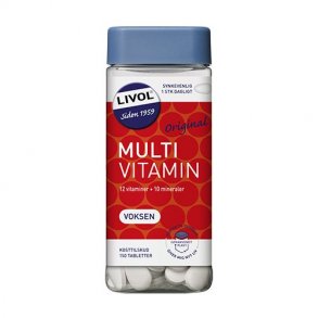 Livol Multivitamin Total Voksen - 150 tabletter
