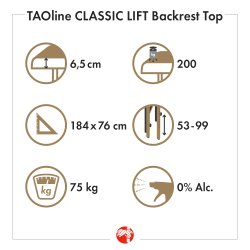 TAOLINE Wellness Behandlerstol  CLASSIC LIFT - Beige