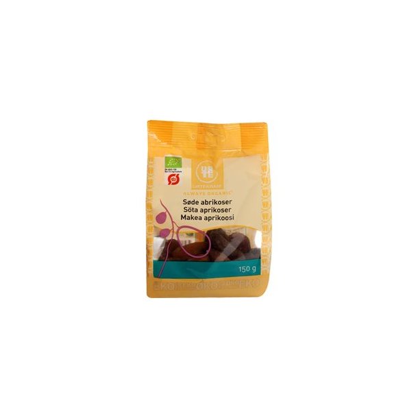 Urtekram abrikoser sde - kologisk - 150 g.