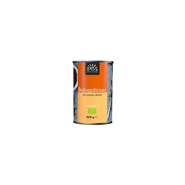 Urtekram Beluga Linser - kologisk - 400 g