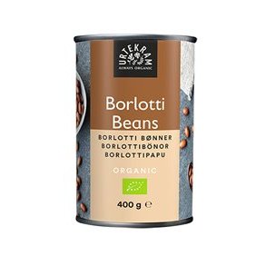 Urtekram Borlotti beans - kologisk - 400 g