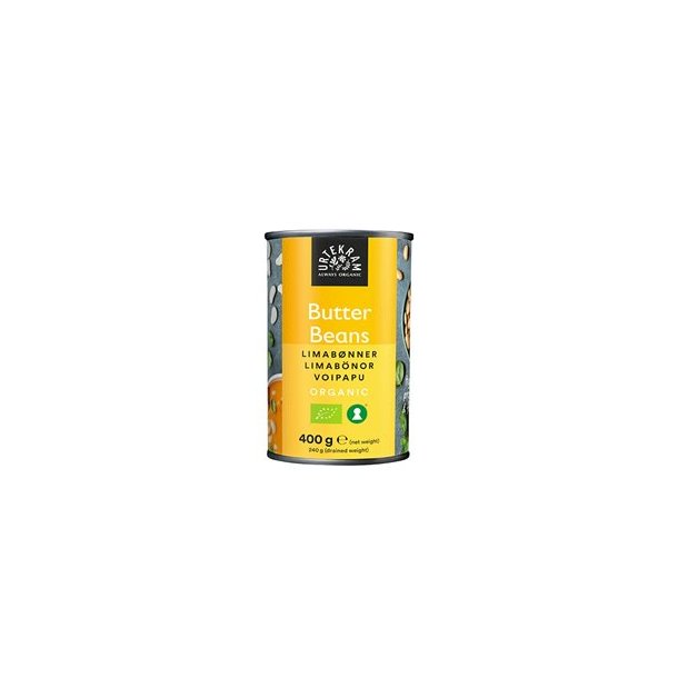 Urtekram Butter Beans - kologisk - 400 g