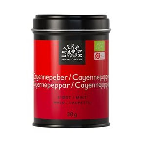 Urtekram Cayennepeber - kologisk - 30 g.