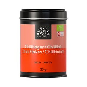 Urtekram Chilliflager - kologisk - 23 g.