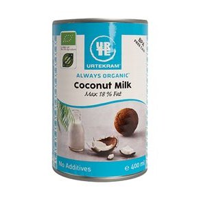 Urtekram Coconut milk �kologisk - 400 ml.
