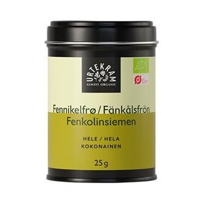 Urtekram Fennilkelfr - kologisk - 25 G.