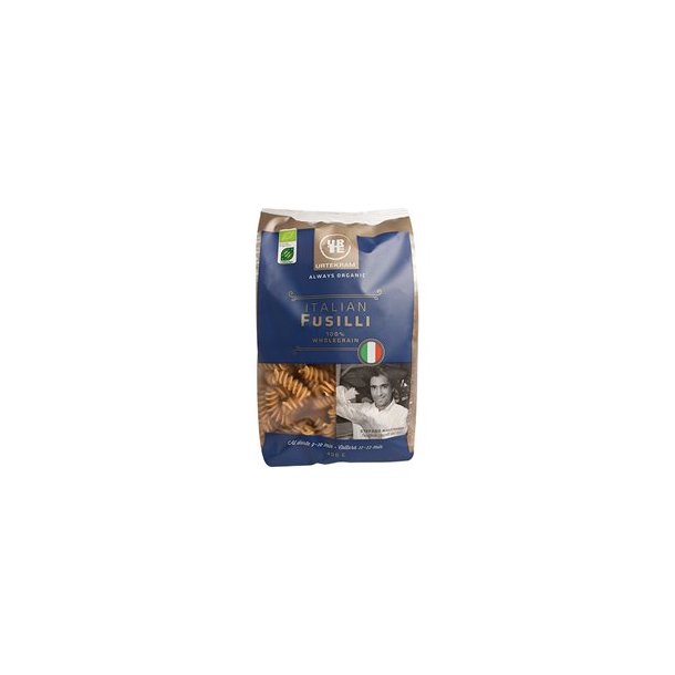 Urtekram Fusilli fuldkorn skruer - kologisk - 400g