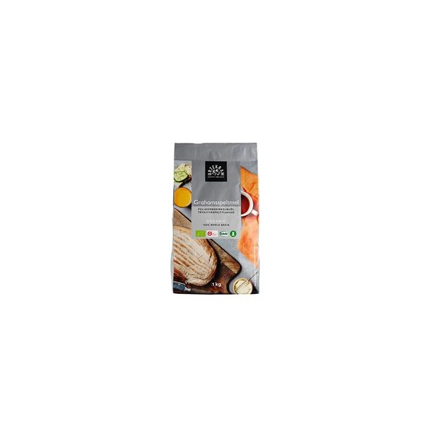 Urtekram Grahams speltmel, kologisk - 1 kg.