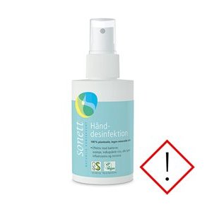 Sonett Hånddesinfektionsmiddel, Økologisk - 100 ml.