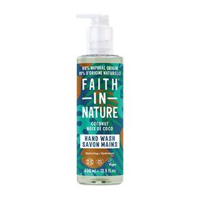 Faith in Nature Kokos Flydende håndsæbe - 400 ml.