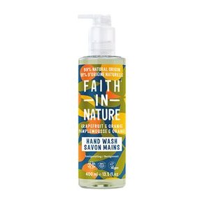Faith in Nature Grape & orange Flydende hndsbe - 400 ml.