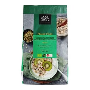 Urtekram Havremysli Multi kologisk - 750 g.