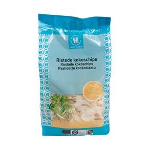 Urtekram ristede kokoschips - Økologisk - 200 g. 