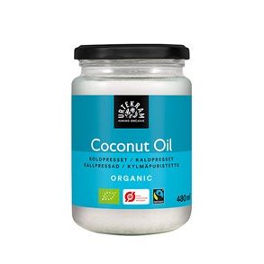 Urtekram kokosolie koldpresset, Økologisk - 480 ml.