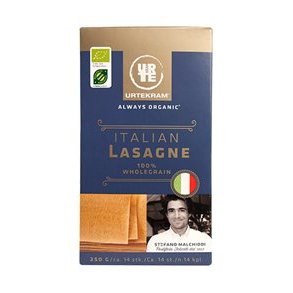 Urtekram Fuldkorns Lasagne kologisk - 250g