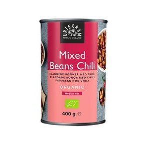 Urtekram Mixed chili beans - kologisk - 400 g