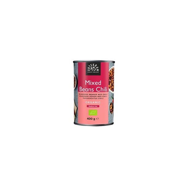 Urtekram Mixed chili beans - kologisk - 400 g