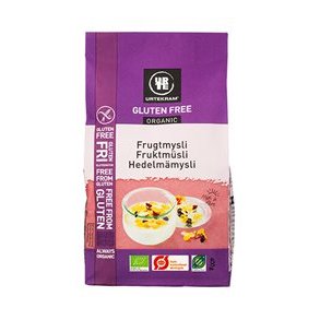 Urtekram Mysli Frugt Glutenfri kologisk - 400 g.