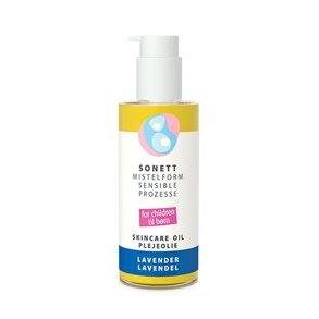 Sonett Plejeolie til børn med Lavendel, Økologisk - 145 ml.