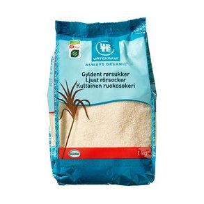 Urtekram Rrsukker Brasilien kologisk - 1 kg.