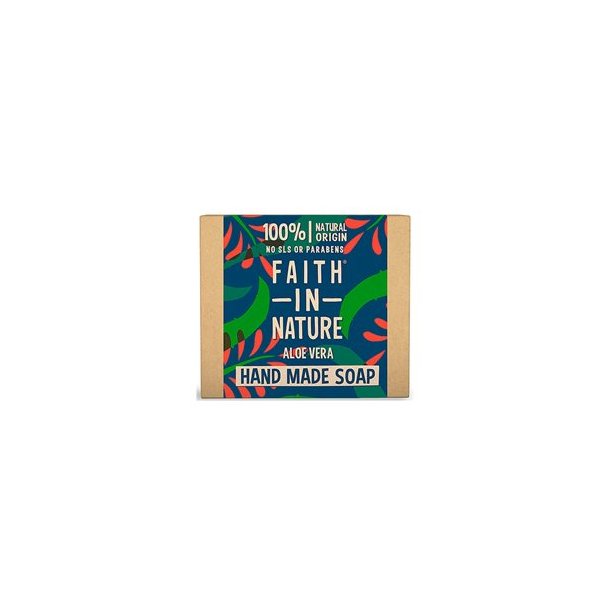 Faith in Nature Aloe Vera Fast sæbe  - 100 g