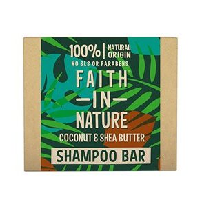 Faith in Nature Kokos & Sheasmr Shampoo bar - 85 g.