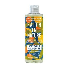 Faith in Nature Grapefrugt og Orange Body Wash - 400 ml.