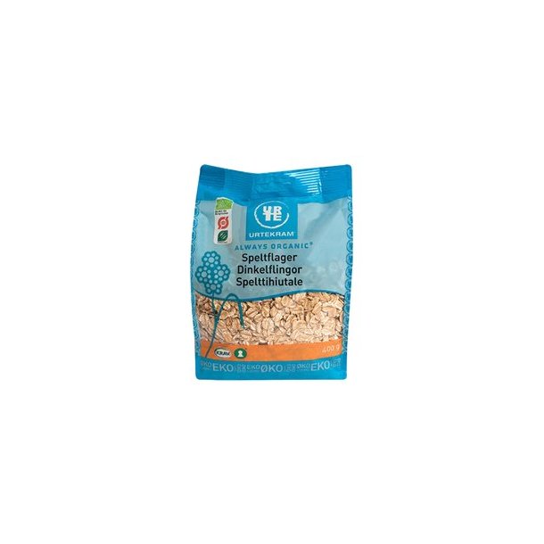 Urtekram Speltflager, kologiske - 400 g