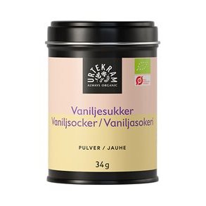 Urtekram Vaniljesukker kologisk - 34 g.
