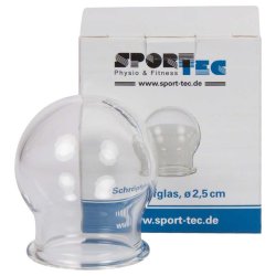 Sport-tec Cupping glas u. bold til professionelt brug - fs i flere strrelser