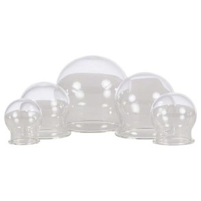 Cupping glas af glas