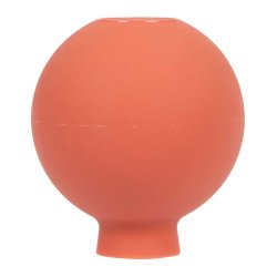 Sport-tec Gummibold m. flad top til cupping glas -  4,4 - 6,5 cm.