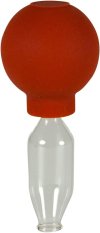 Massage-Expert Cupping glas m. bold - 10 mm.