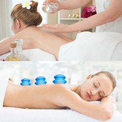 Cuppingst i svampeform med 4 dele