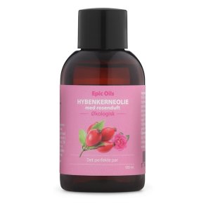 Epic Oils HYBENKERNOLIE MED ROSENDUFT - 100 ml.