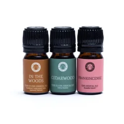 Song of India �terisk olie s�t, Woodsy - 3 x 5 ml.